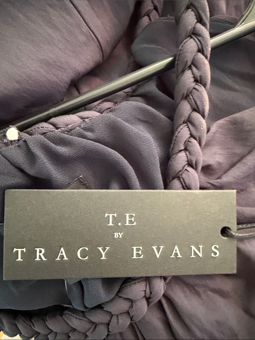 Tracy Evans Black Braided Strap Dress - Picture 4 of 4